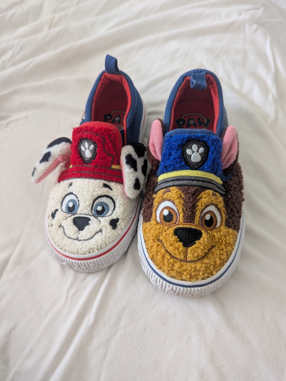 Paw Patrol Toddler Slip On Shoes Size 8 Marshall Chase Sneakers